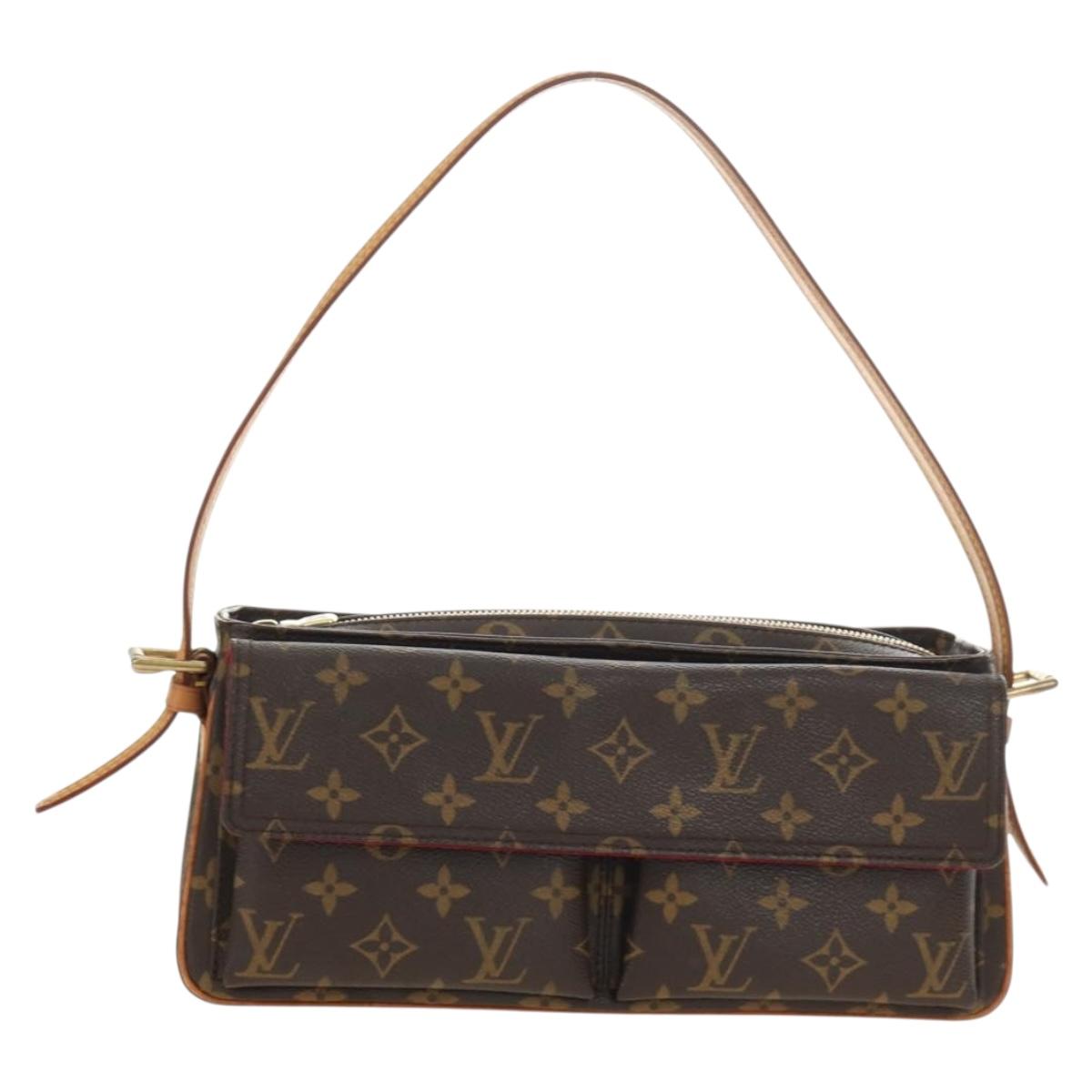 LOUIS VUITTON Monogram Viva Cite MM Shoulder Bag M51164 LV Auth 185101SAV
