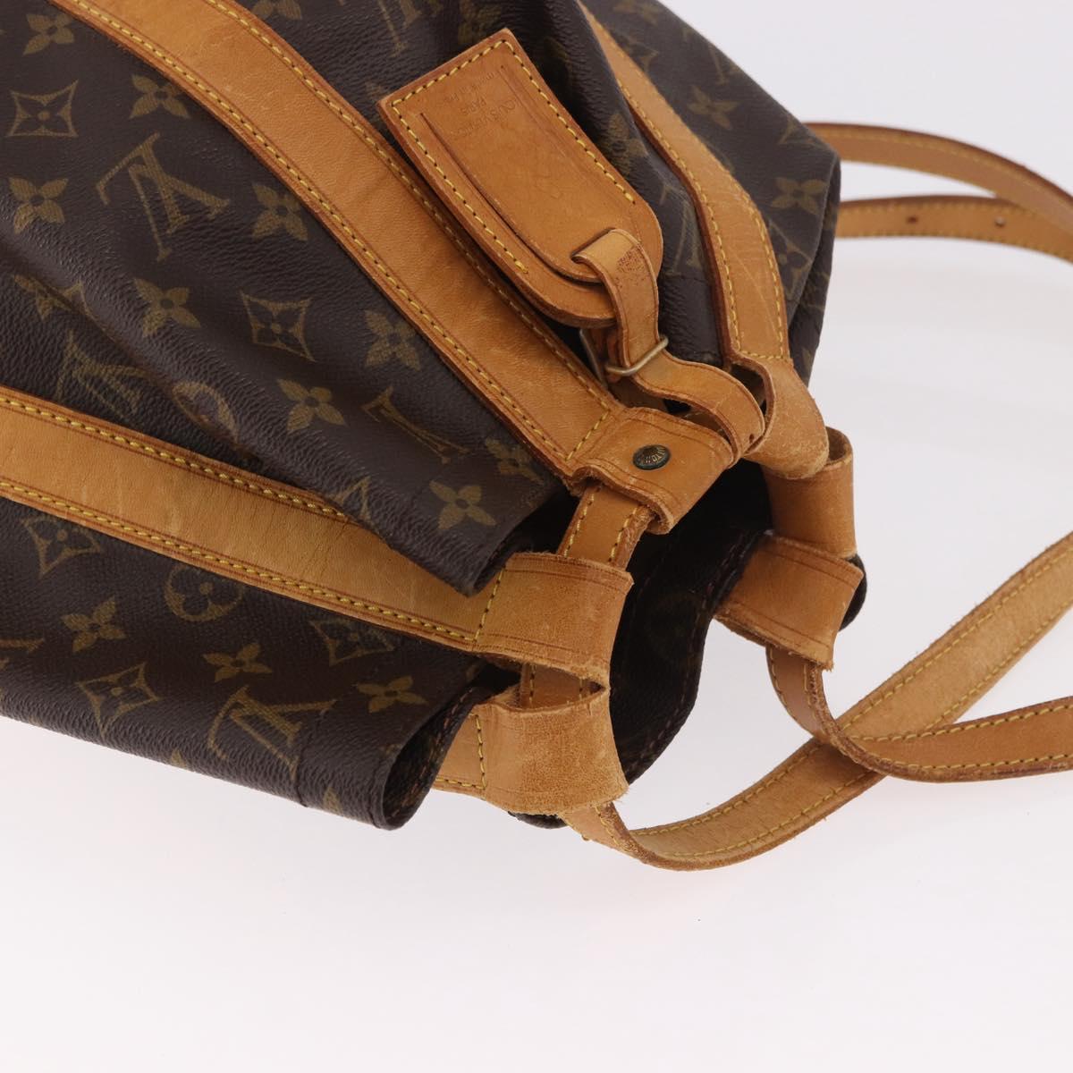 LOUIS VUITTON Monogram Randonnee GM Shoulder Bag M42244 LV Auth 185110
