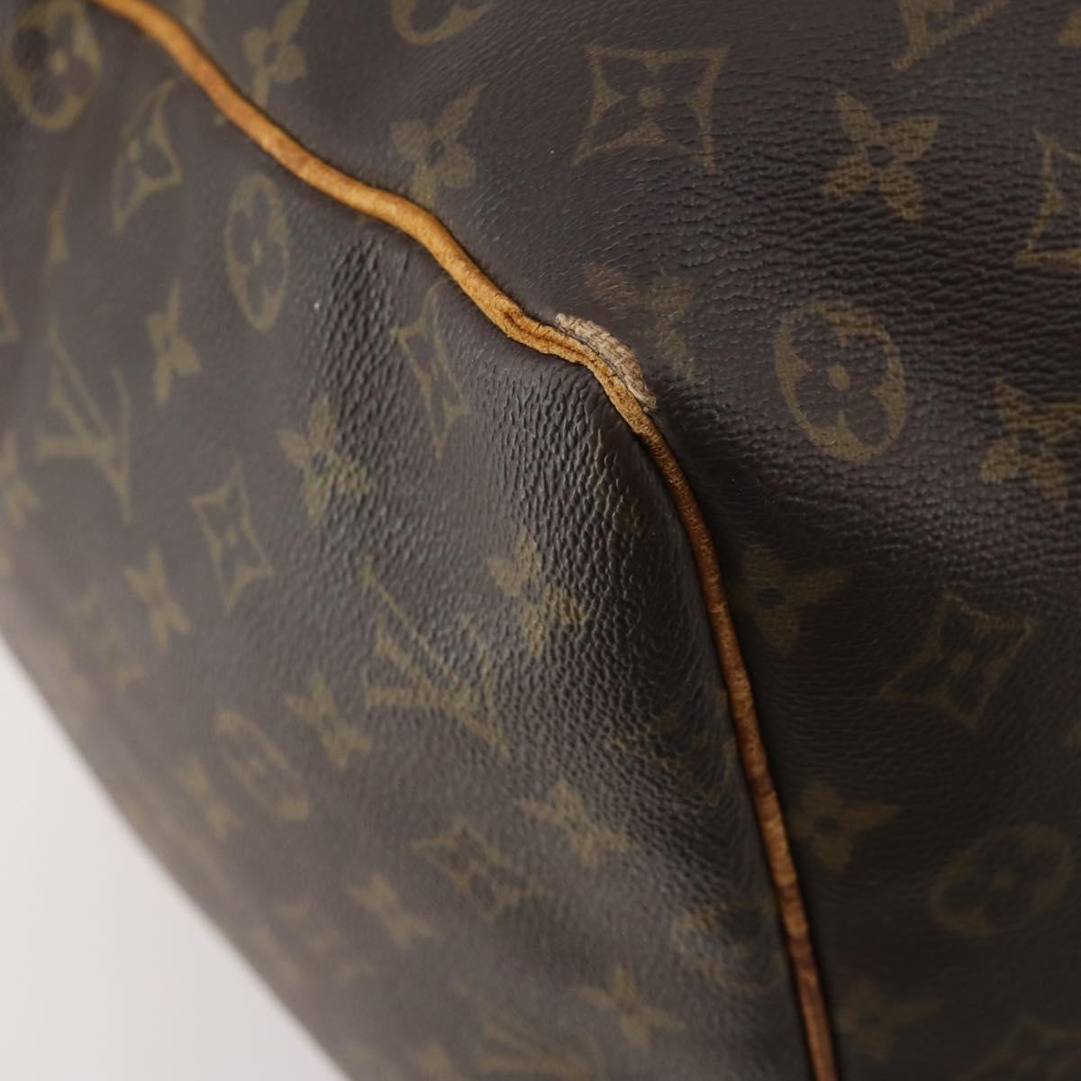 LOUIS VUITTON Monogram Keepall 60 Boston Bag M41422 LV Auth 185112
