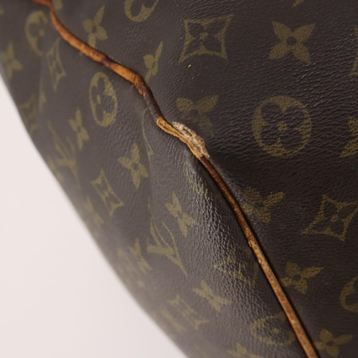 LOUIS VUITTON Monogram Keepall 60 Boston Bag M41422 LV Auth 185112