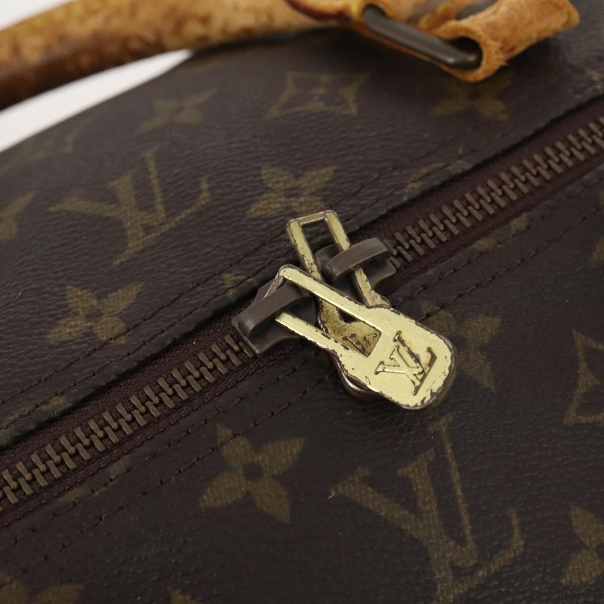 LOUIS VUITTON Monogram Keepall 60 Boston Bag M41422 LV Auth 185112