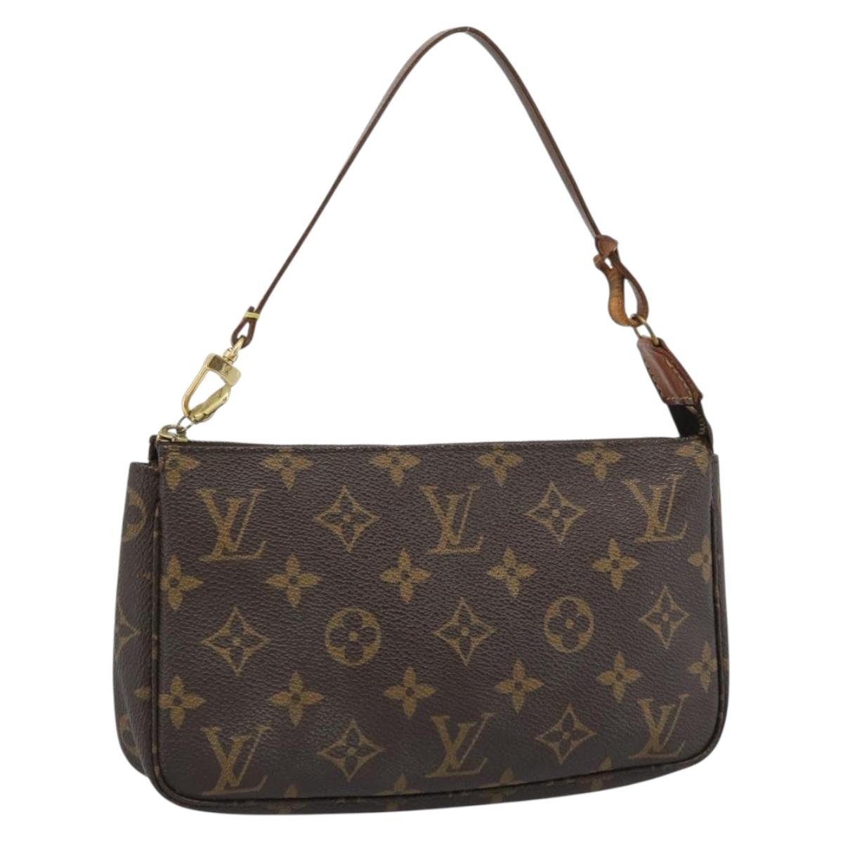 LOUIS VUITTON Monogram Pochette Accessoires Accessory Pouch M51980 Auth 185138