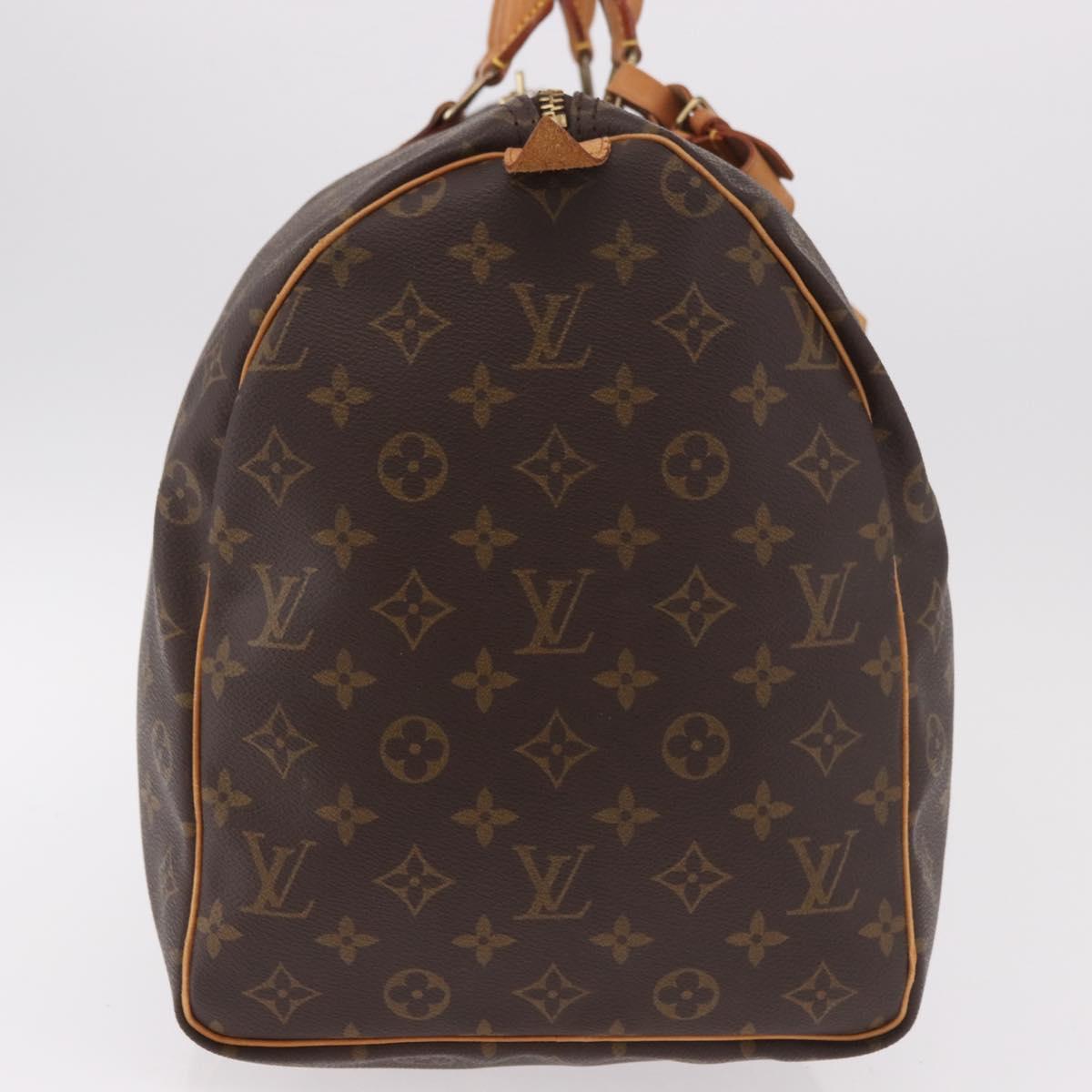 LOUIS VUITTON Monogram Keepall 50 Boston Bag M41426 LV Auth 185173A