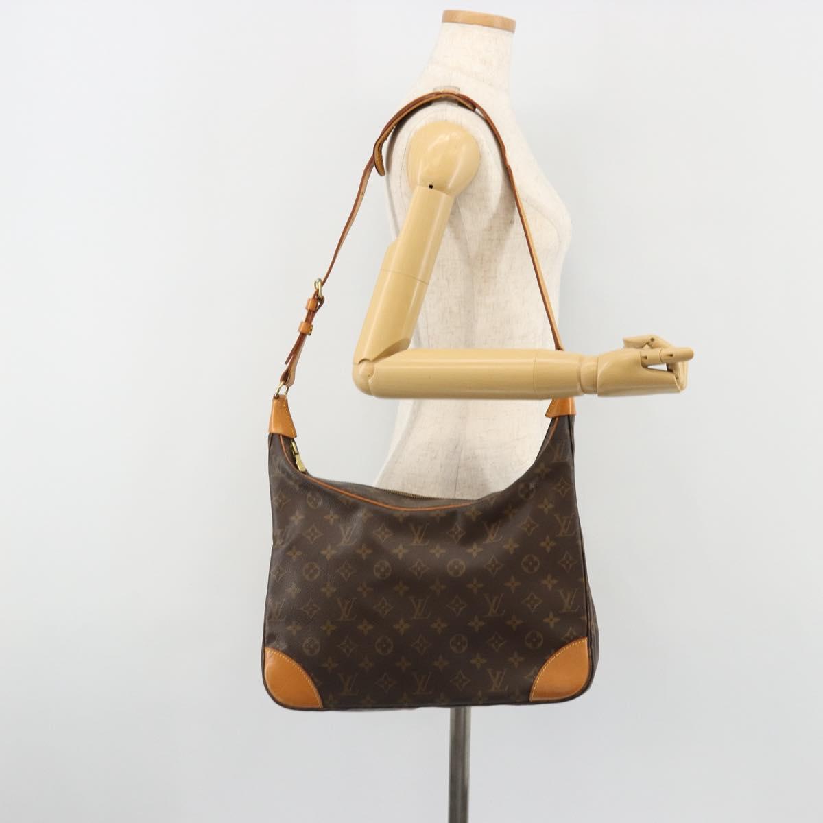 LOUIS VUITTON Monogram Boulogne 35 Shoulder Bag M51260 LV Auth 185179A