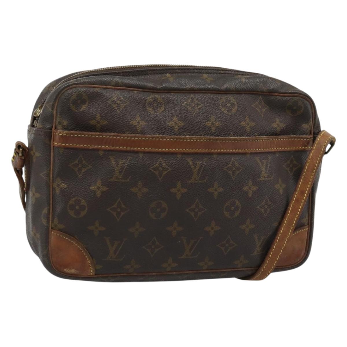 LOUIS VUITTON Monogram Trocadero 27 Shoulder Bag M51274 LV Auth 185186