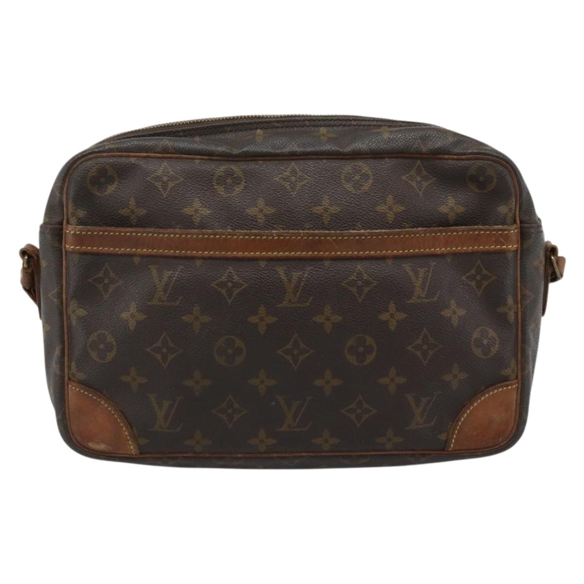 LOUIS VUITTON Monogram Trocadero 27 Shoulder Bag M51274 LV Auth 185186