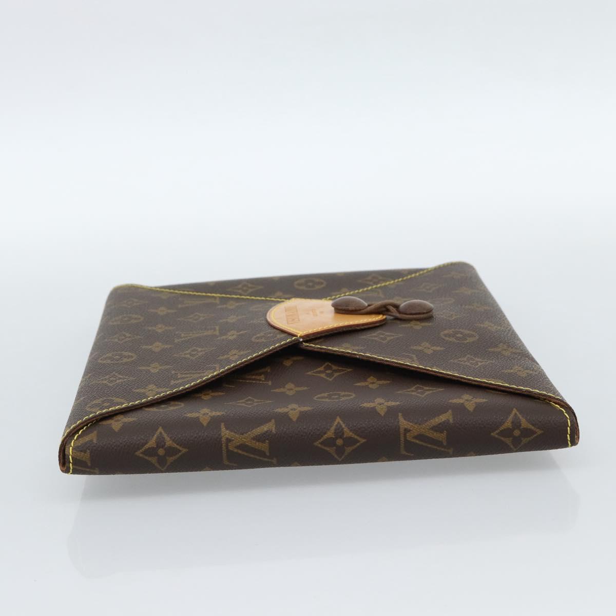 LOUIS VUITTON Monogram Visionaire Briefcase M99045 LV Auth 185187V