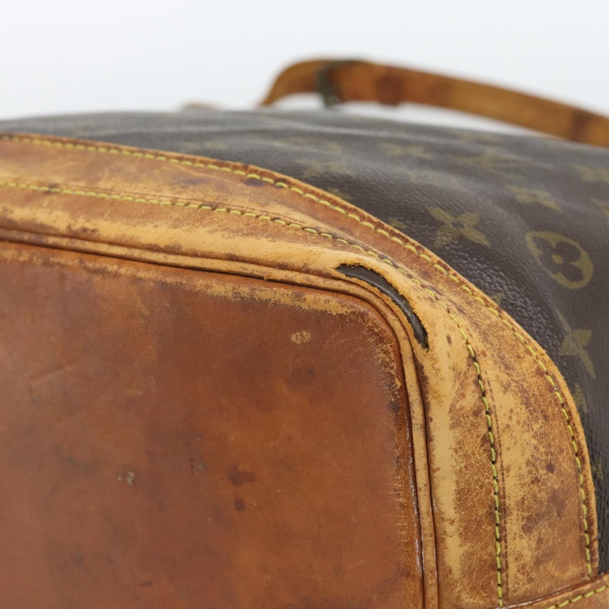 LOUIS VUITTON Monogram Noe Shoulder Bag M42224 LV Auth 185188