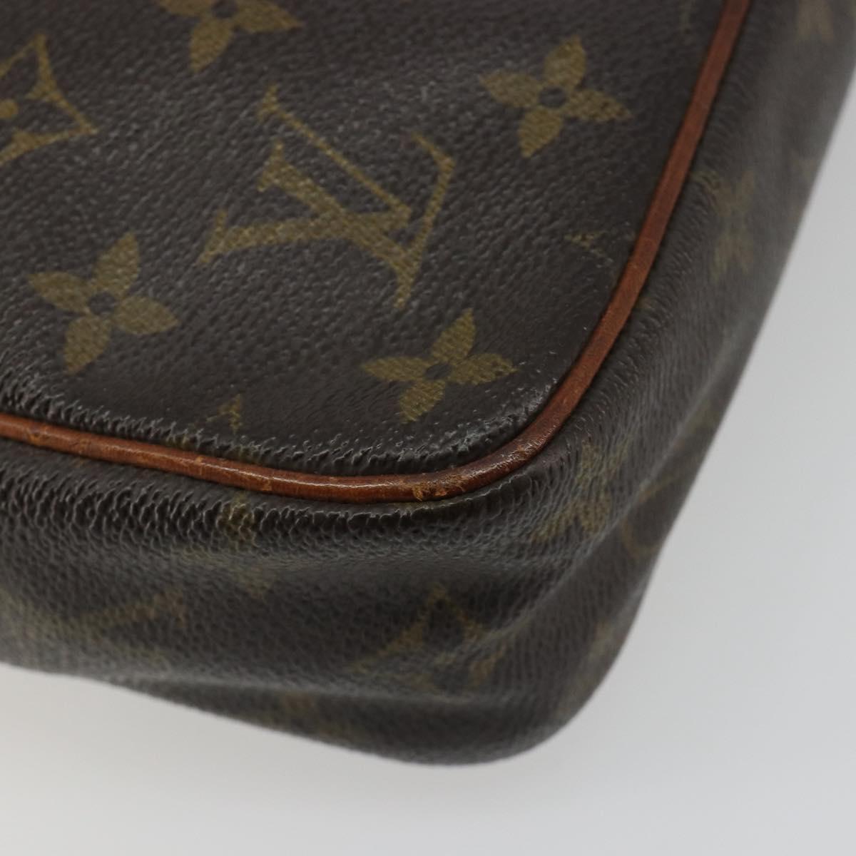 LOUIS VUITTON Monogram Compiegne 23 Clutch Bag M51847 LV Auth 185205