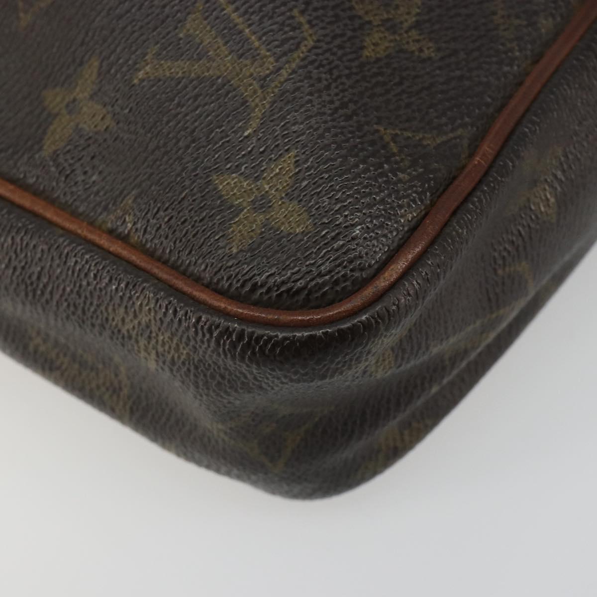 LOUIS VUITTON Monogram Compiegne 23 Clutch Bag M51847 LV Auth 185205