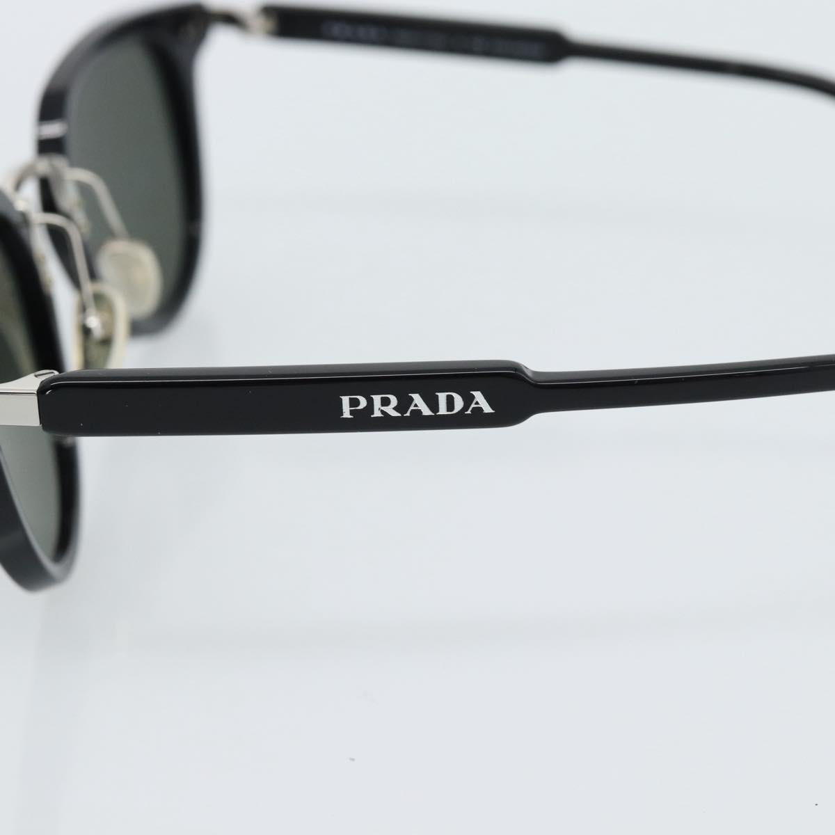 PRADA Sunglasses plastic Black Auth 185210M