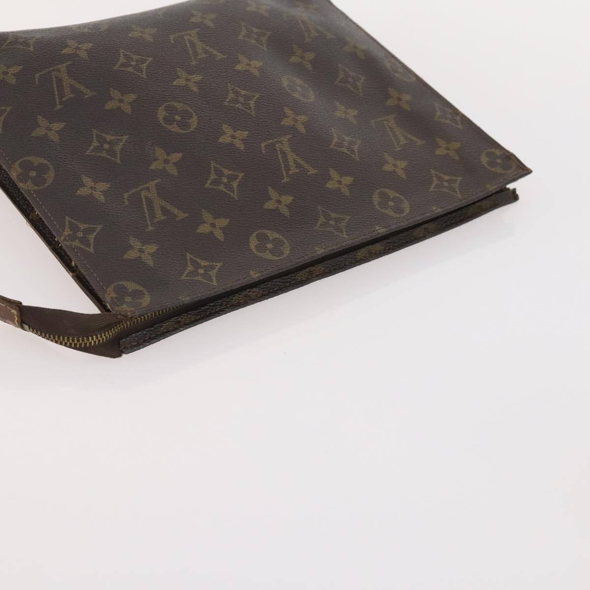 LOUIS VUITTON Monogram Poche Toilette 26 Pouch 3 Set M47542 LV Auth 185277