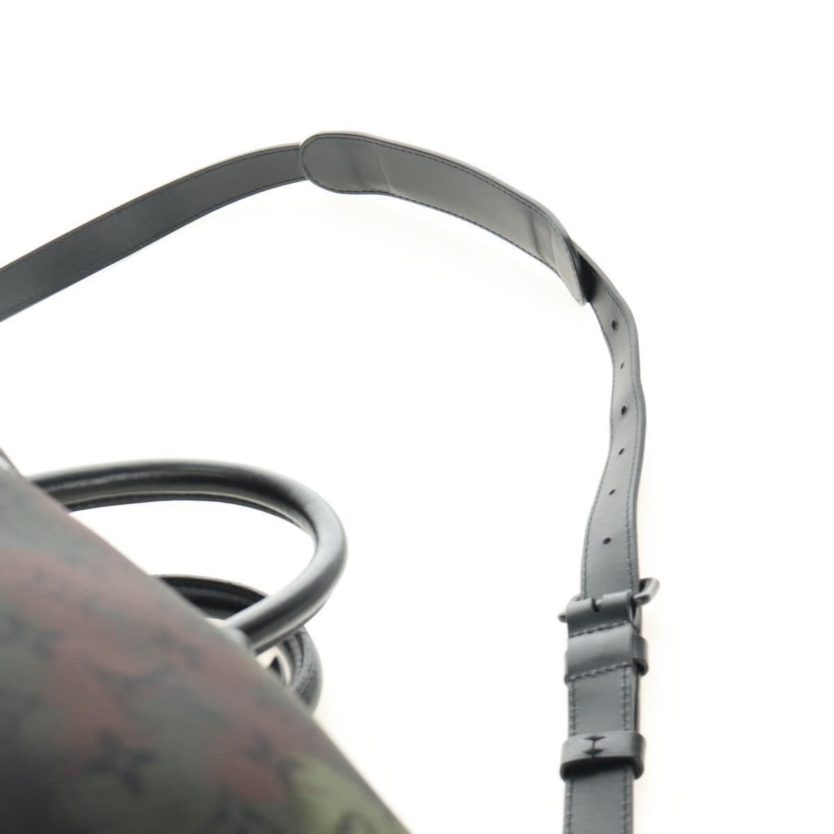 LOUIS VUITTON Monogram Camouflage Keepall Bandouliere 50 M56416 LV Auth 185301SM