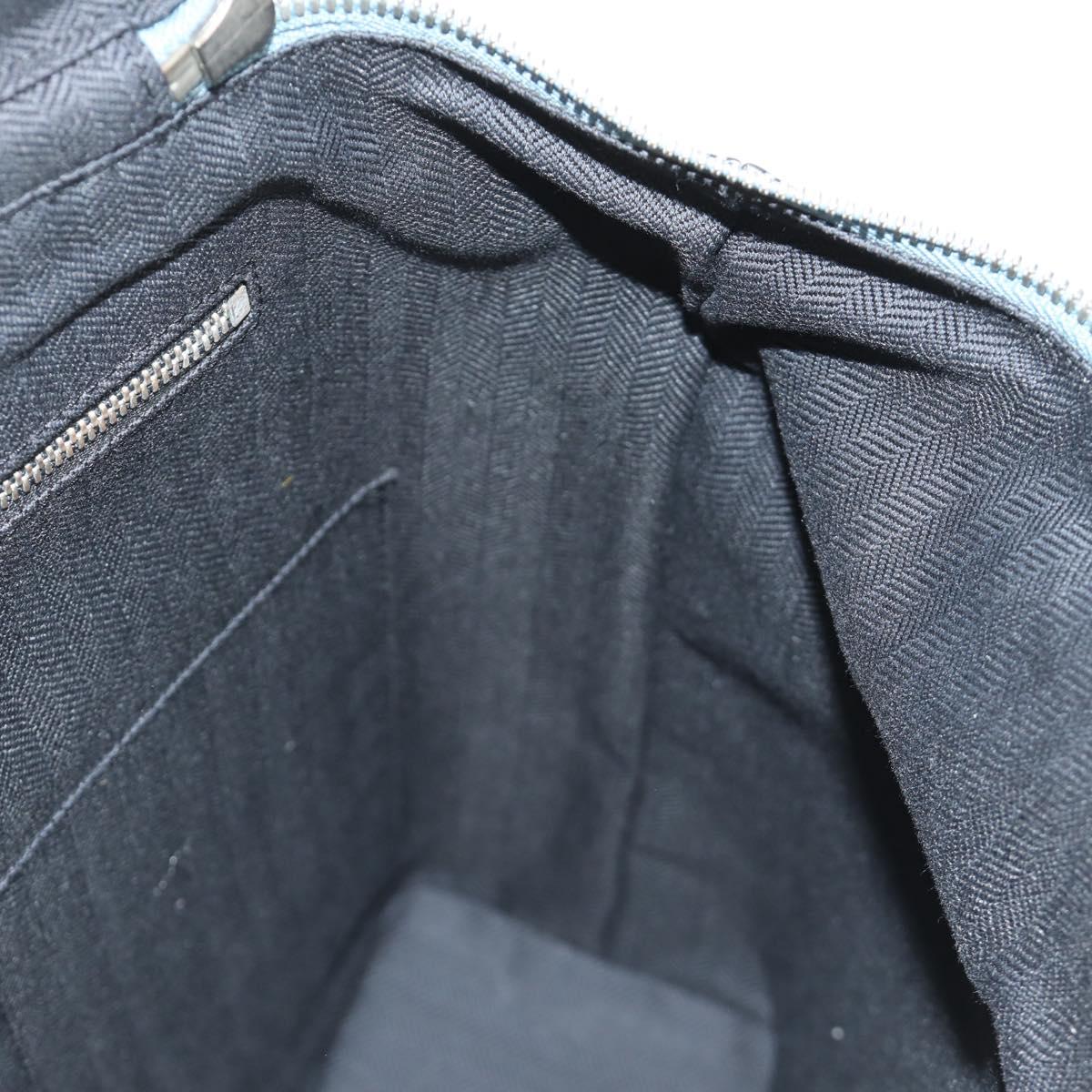 LOEWE Dumbo Goya Disney Collaboration Backpack Leather Silver Blue Auth 185303SAM