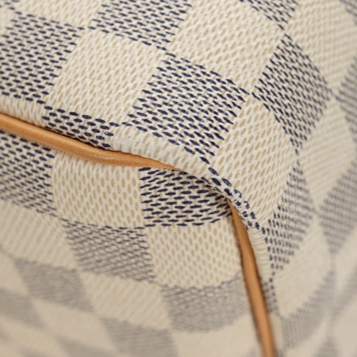 LOUIS VUITTON Damier Azur Speedy 25 Hand Bag N41534 LV Auth 185307SAM