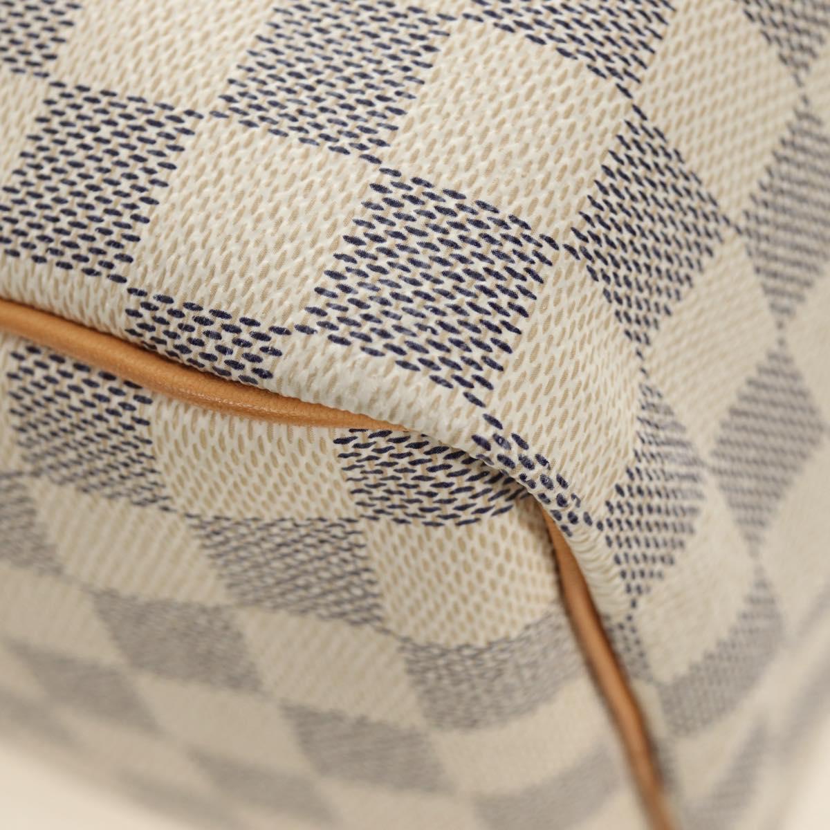 LOUIS VUITTON Damier Azur Speedy 25 Hand Bag N41534 LV Auth 185307SAM