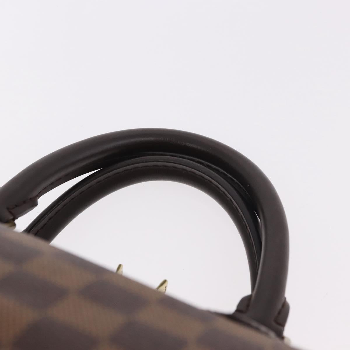 LOUIS VUITTON Damier Ebene Speedy Bandouliere30 Hand Bag N41367 LV Auth 185318SV