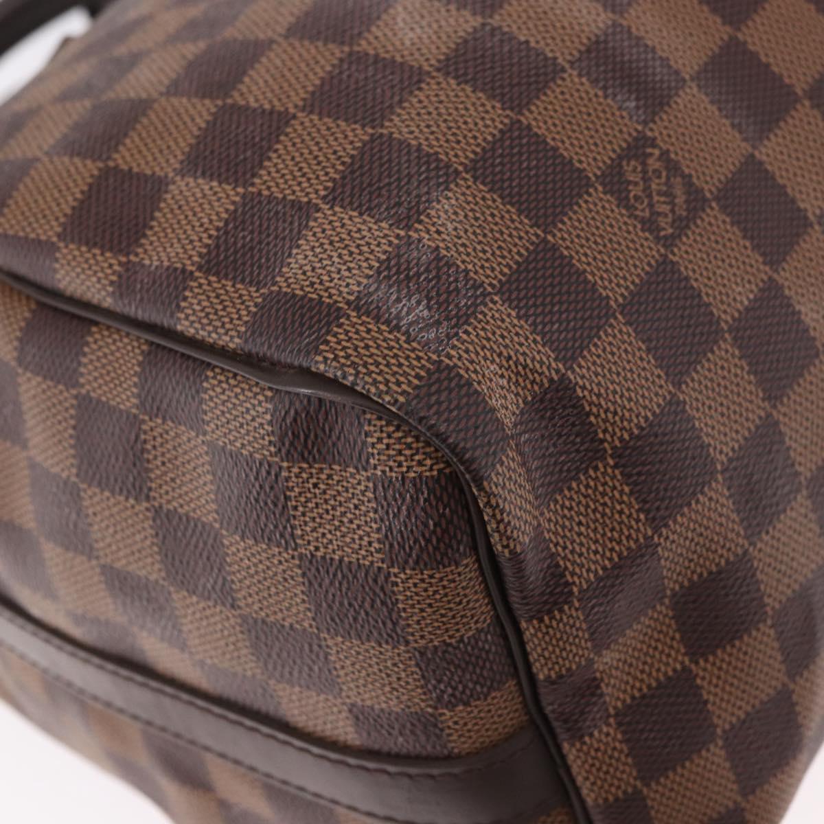 LOUIS VUITTON Damier Ebene Speedy Bandouliere30 Hand Bag N41367 LV Auth 185318SV