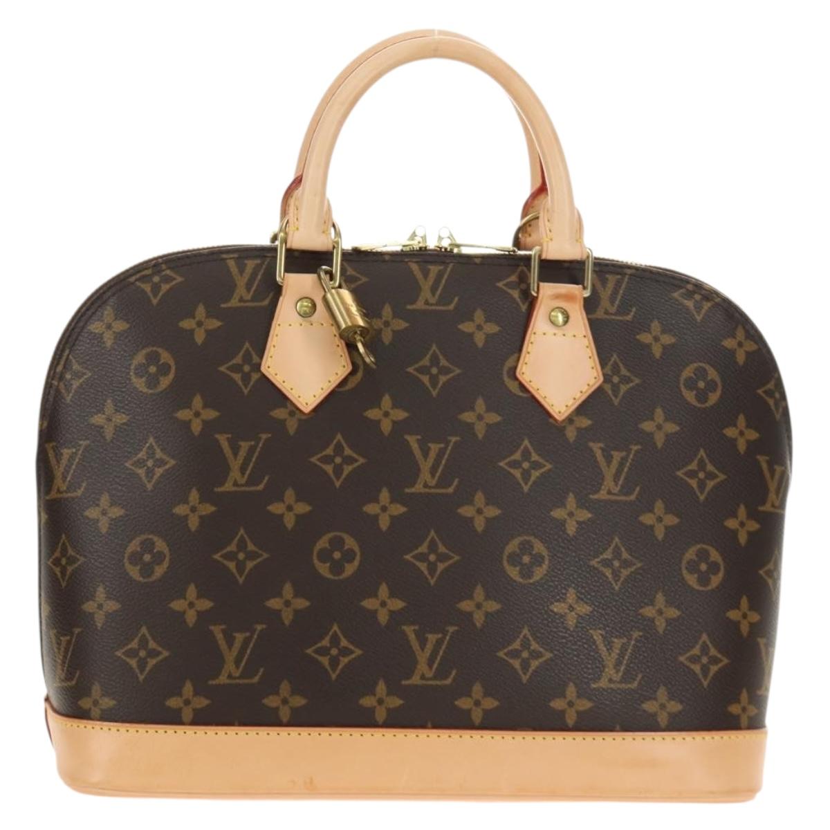 LOUIS VUITTON Monogram Alma Hand Bag M51130 LV Auth 185324SV
