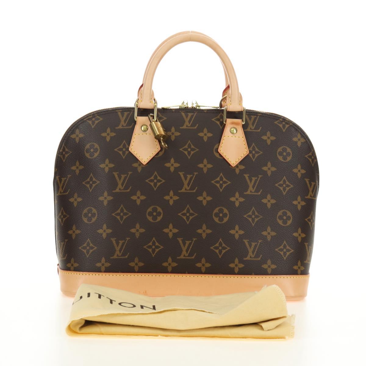 LOUIS VUITTON Monogram Alma Hand Bag M51130 LV Auth 185324SV