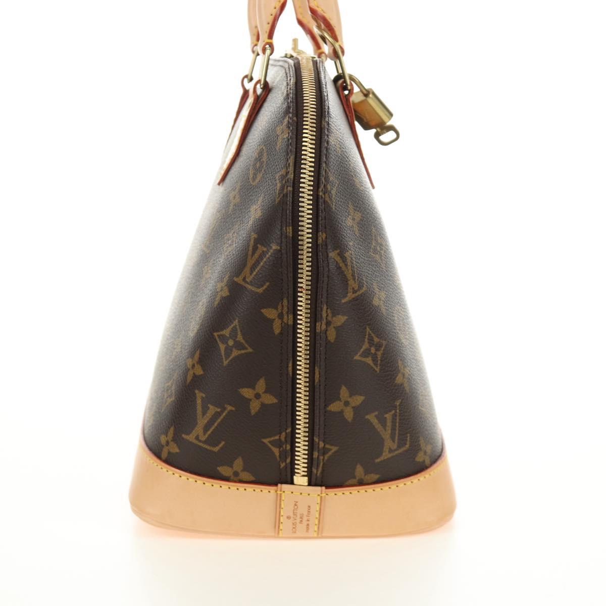 LOUIS VUITTON Monogram Alma Hand Bag M51130 LV Auth 185324SV