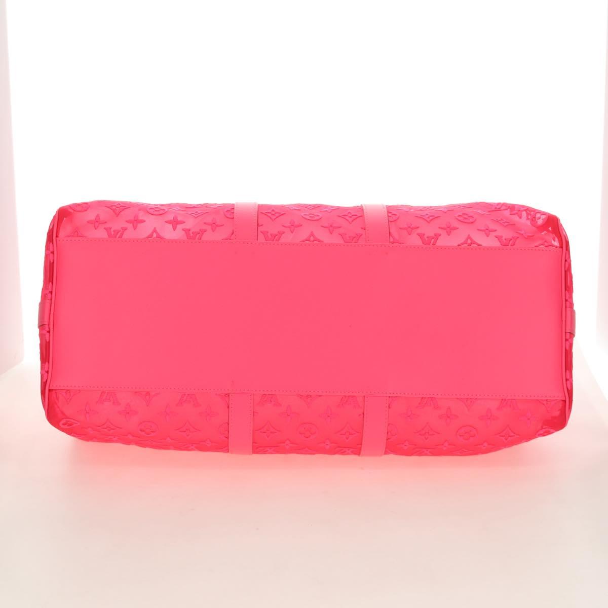 LOUIS VUITTON See Through Keepall Bandouliere 50 Bag M55267 LV Auth 185330SM