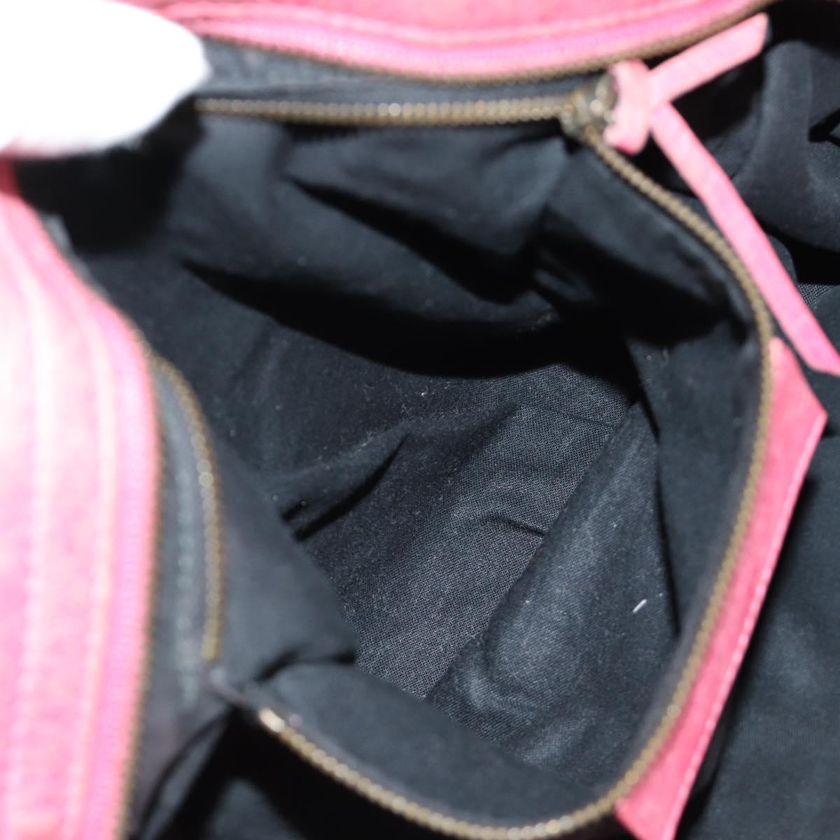 BALENCIAGA The First Hand Bag Leather 2way Pink 115748 Auth 185340M
