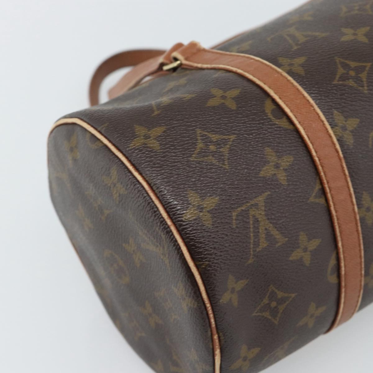 LOUIS VUITTON Monogram Papillon 30 Hand Bag M51385 LV Auth 185346