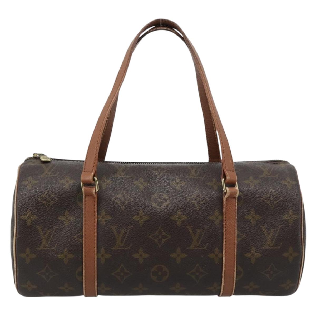 LOUIS VUITTON Monogram Papillon 30 Hand Bag M51385 LV Auth 185346