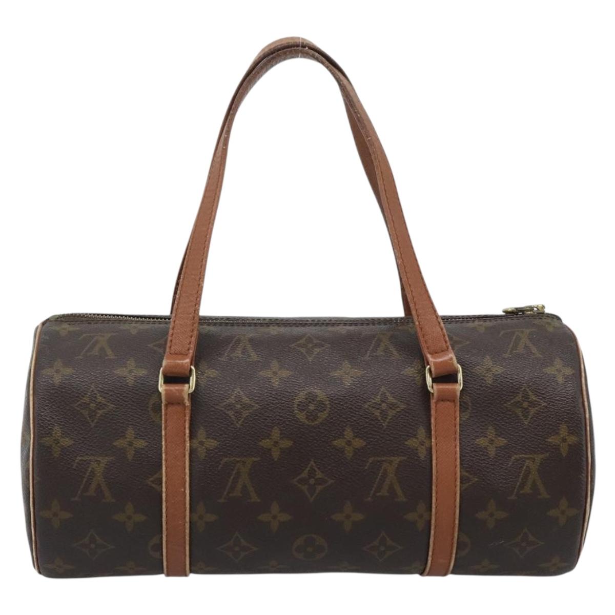 LOUIS VUITTON Monogram Papillon 30 Hand Bag M51385 LV Auth 185346