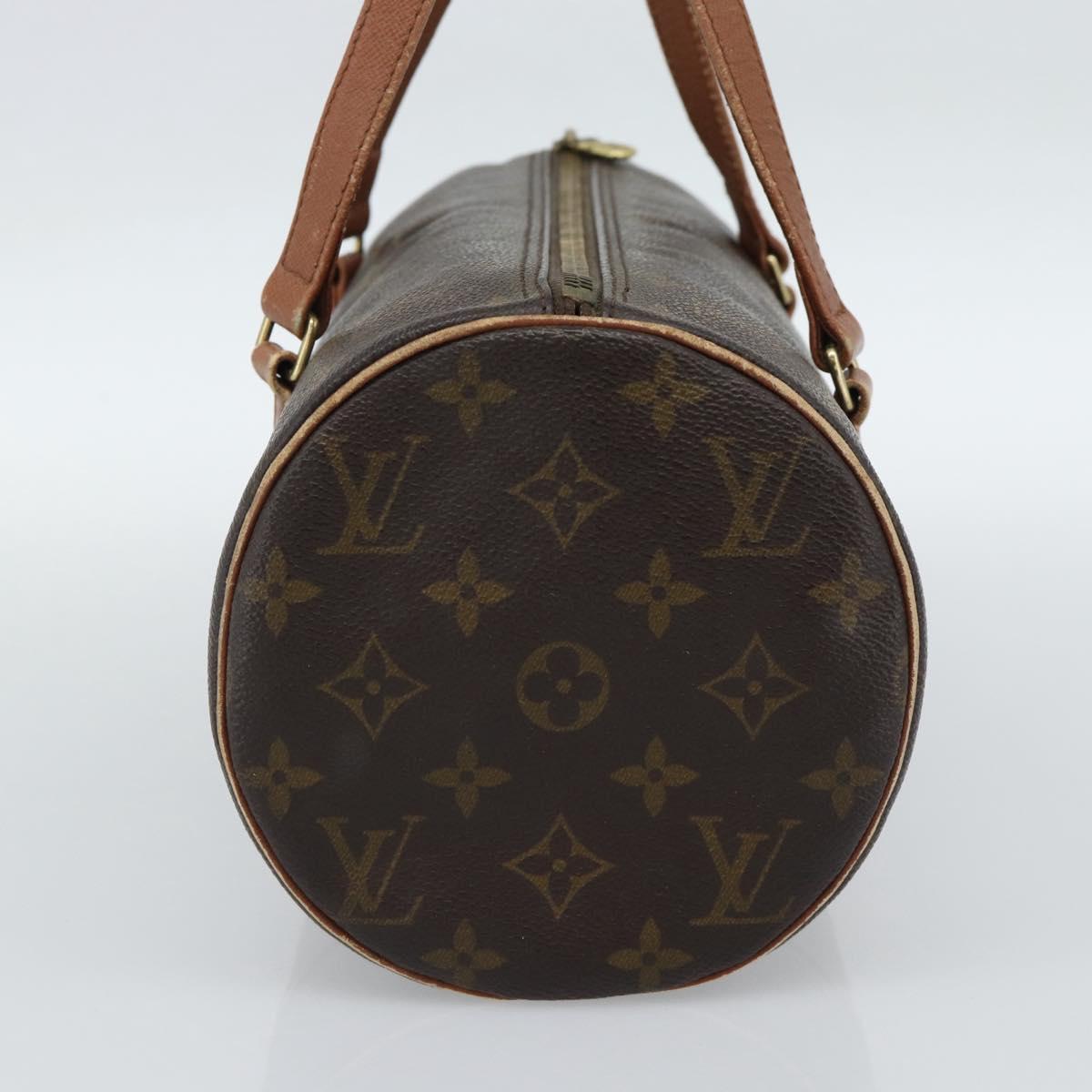 LOUIS VUITTON Monogram Papillon 30 Hand Bag M51385 LV Auth 185346