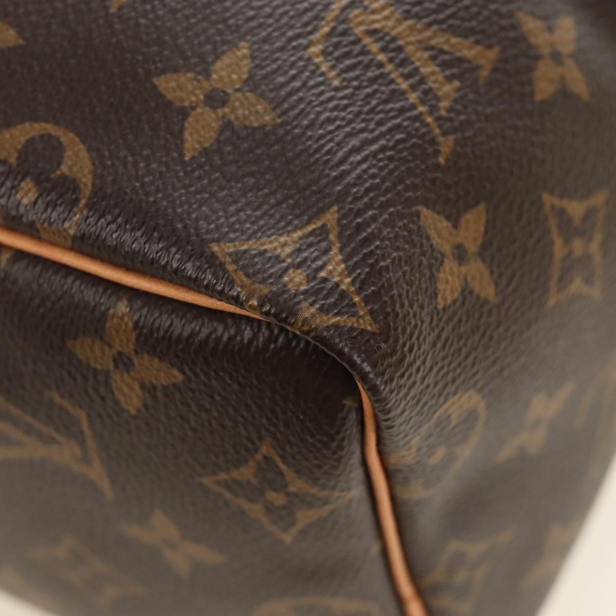 LOUIS VUITTON Monogram Speedy 25 Hand Bag M41528 LV Auth 185347SAM