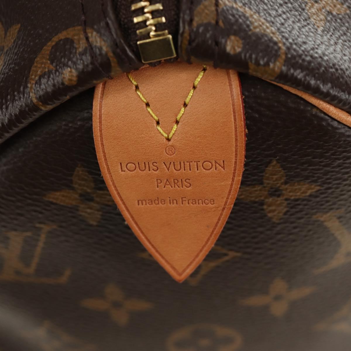 LOUIS VUITTON Monogram Speedy 25 Hand Bag M41528 LV Auth 185347SAM