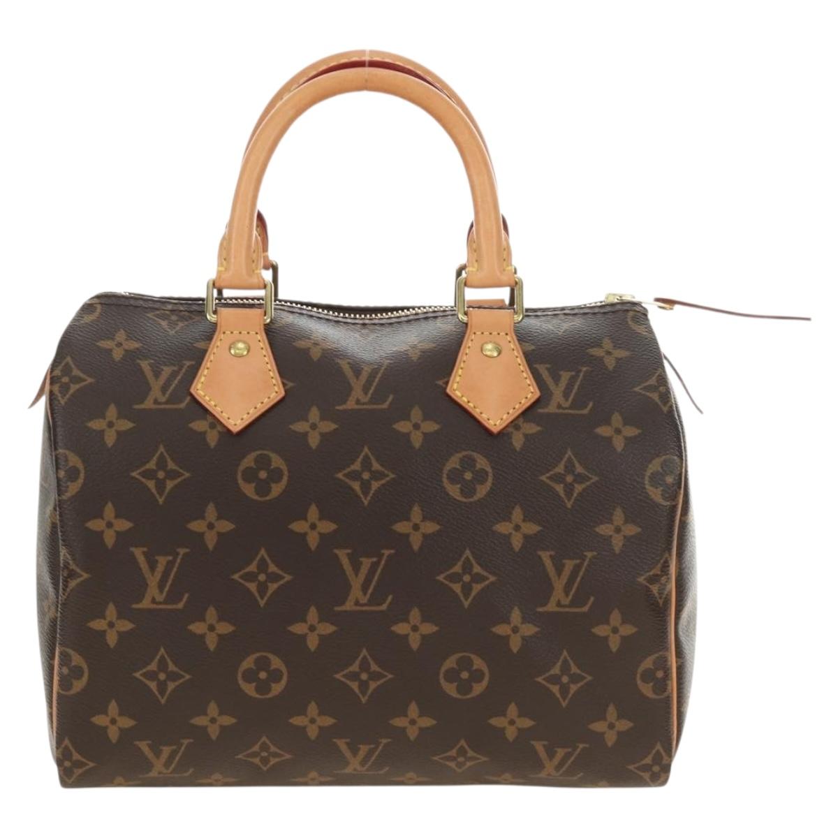 LOUIS VUITTON Monogram Speedy 25 Hand Bag M41528 LV Auth 185347SAM