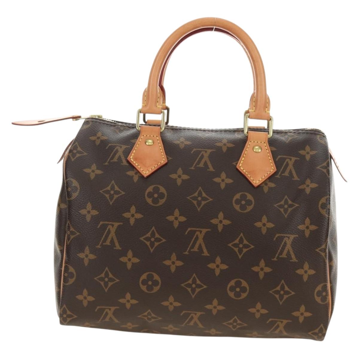 LOUIS VUITTON Monogram Speedy 25 Hand Bag M41528 LV Auth 185347SAM