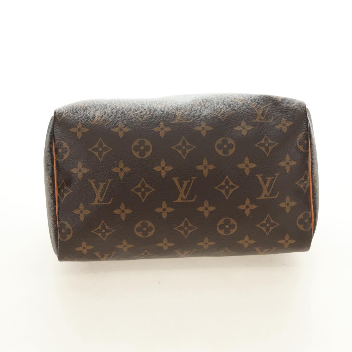 LOUIS VUITTON Monogram Speedy 25 Hand Bag M41528 LV Auth 185348SAM