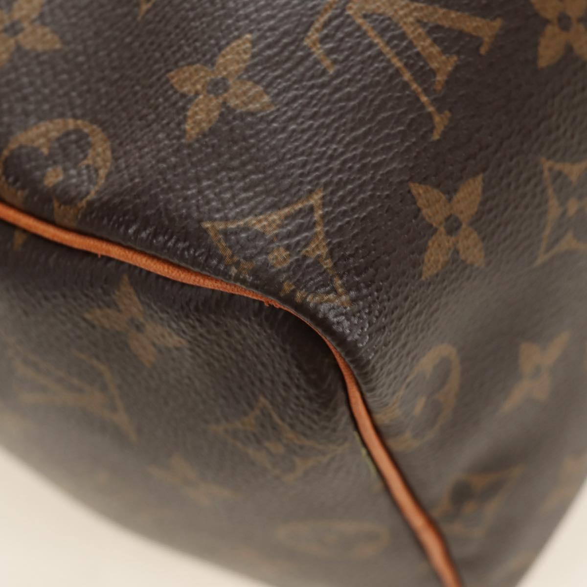 LOUIS VUITTON Monogram Speedy 25 Hand Bag M41528 LV Auth 185348SAM