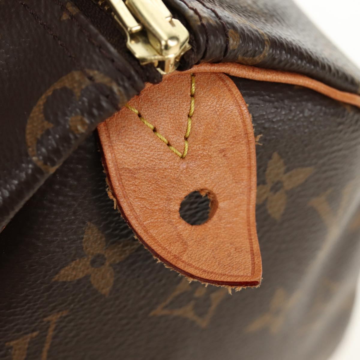 LOUIS VUITTON Monogram Speedy 25 Hand Bag M41528 LV Auth 185348SAM