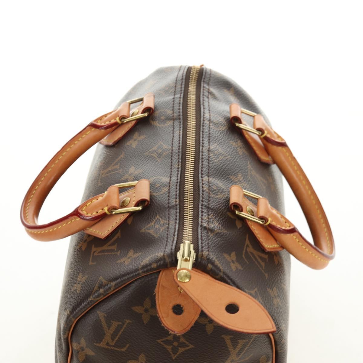 LOUIS VUITTON Monogram Speedy 25 Hand Bag M41528 LV Auth 185348SAM