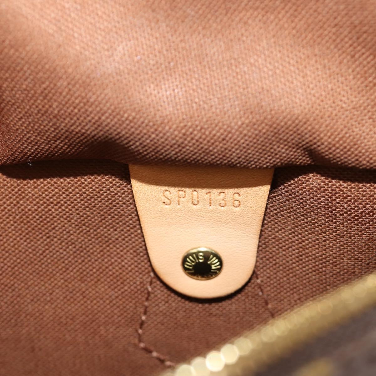 LOUIS VUITTON Monogram Speedy Bandouliere 30 Hand Bag M40391 LV Auth 185349SAV