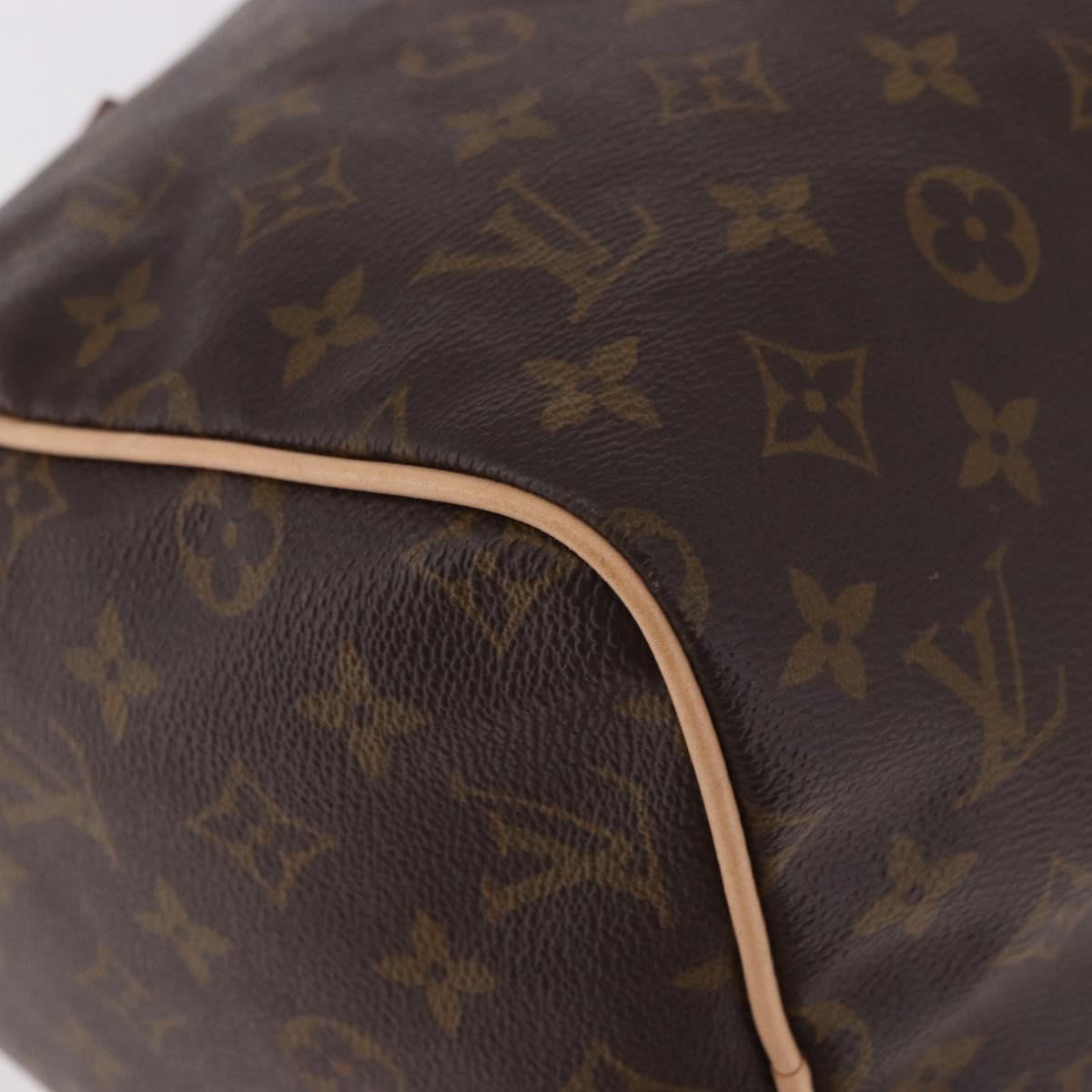 LOUIS VUITTON Monogram Speedy 30 Hand Bag M41526 LV Auth 185383A