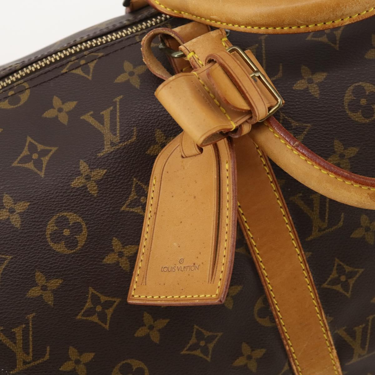 LOUIS VUITTON Monogram Keepall 50 Boston Bag M41426 LV Auth 185384A