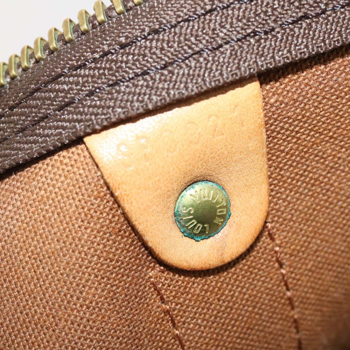 LOUIS VUITTON Monogram Keepall 50 Boston Bag M41426 LV Auth 185384A