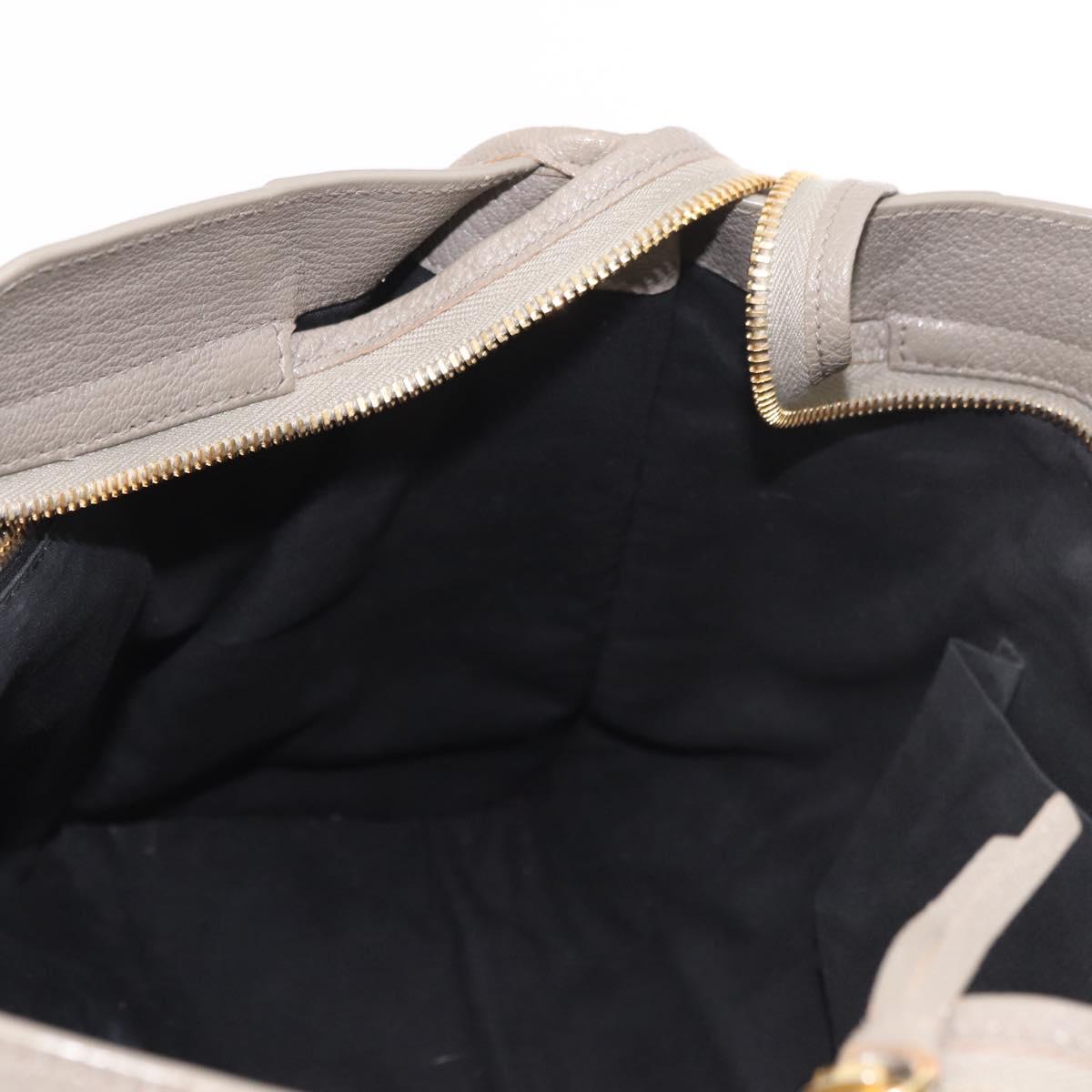 BALENCIAGA Classic Metallic Edge City Bag 2way Beige 390154 Auth 185406SAM