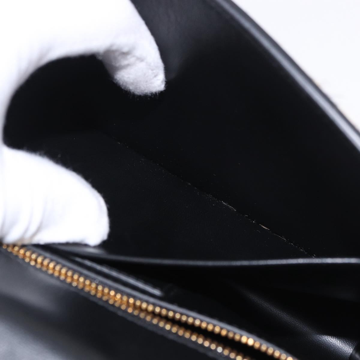 Christian Dior 30 Montaigne Shoulder Bag Harako leather Brown Gold Auth 185424SM