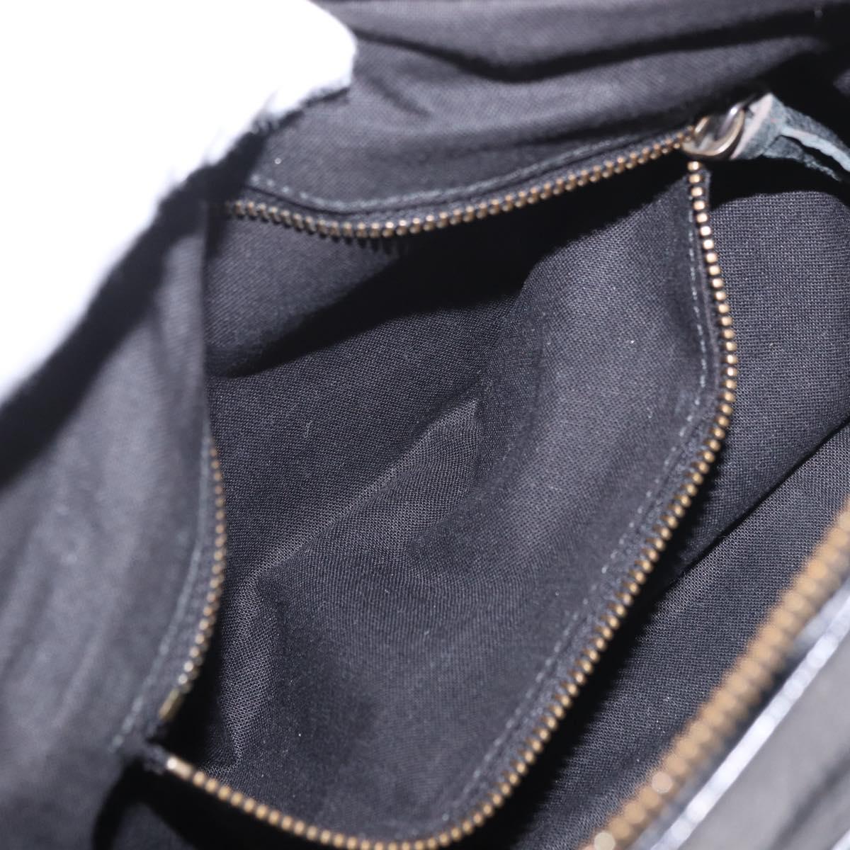 BALENCIAGA The First Hand Bag Leather 2way Black 103208 Auth 185447M