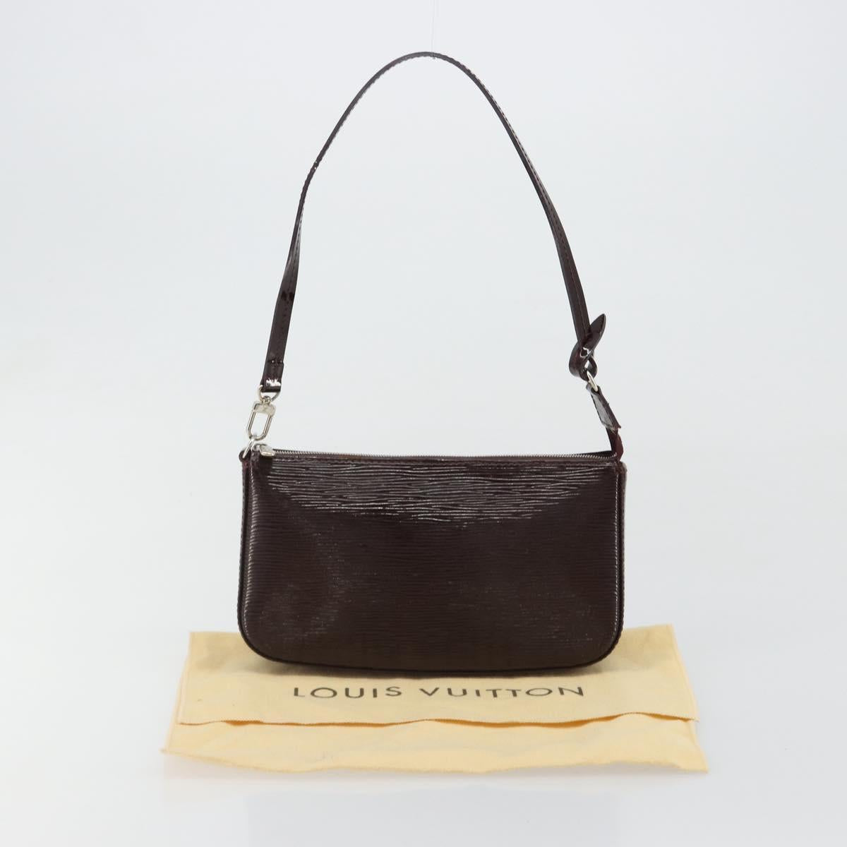 LOUIS VUITTON Epi Electric Pochette Accessoires Plunge Electric LV Auth 185451V