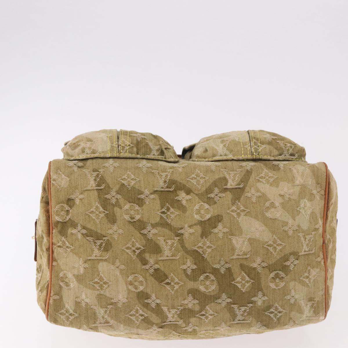 LOUIS VUITTON Monogram Fragrance Jasmine Hand Bag Khaki M95772 LV Auth 185452SAV