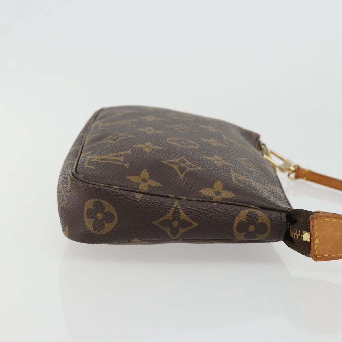 LOUIS VUITTON Monogram Pochette Accessoires Pouch M51980 LV Auth 185469A