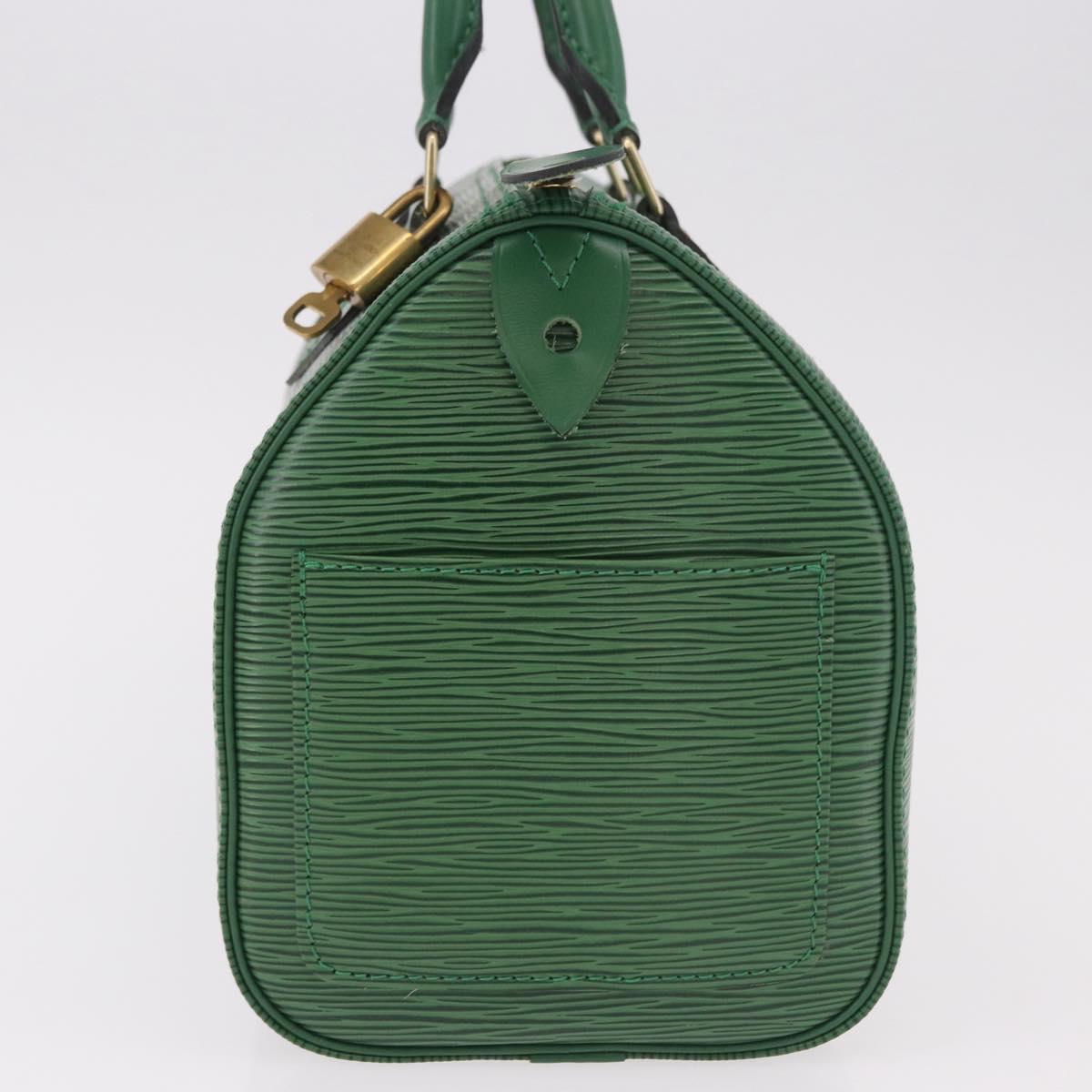 LOUIS VUITTON Epi Speedy 25 Hand Bag Borneo Green M43014 LV Auth 185470SAV